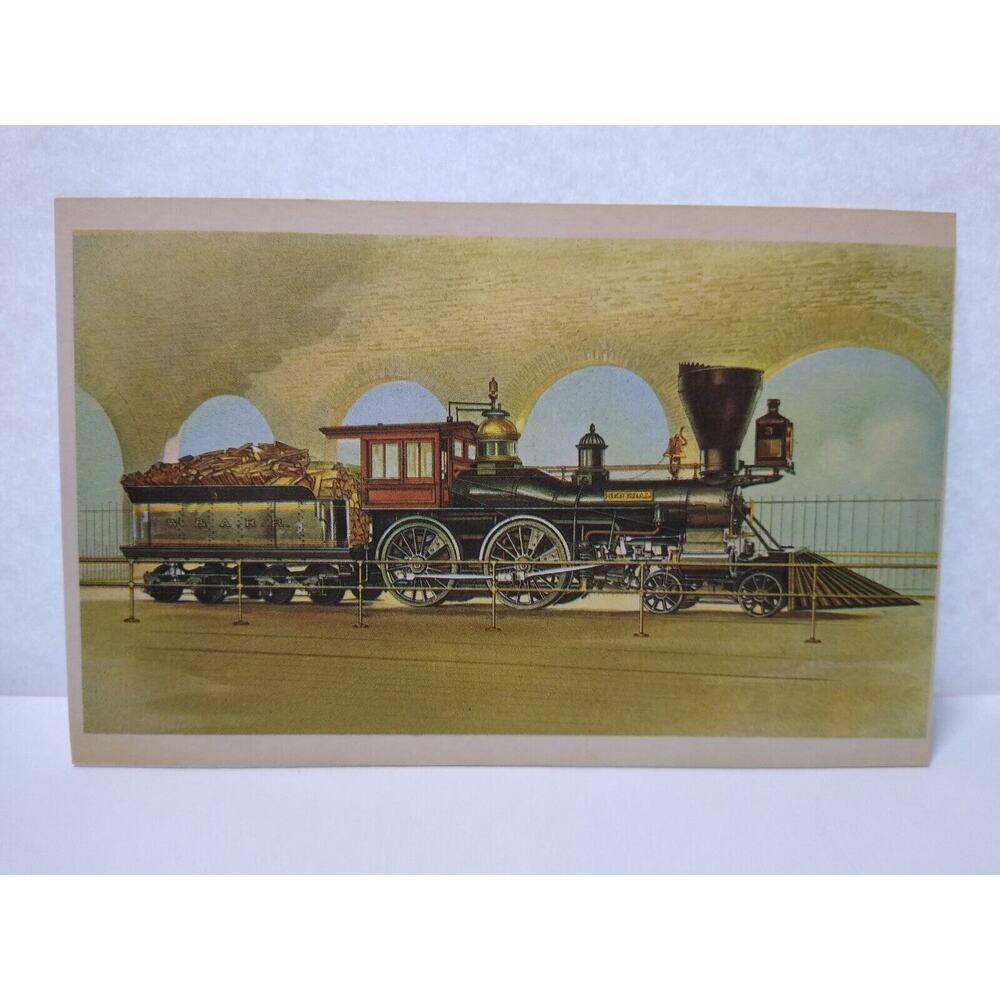 The General Railroad Card Locomotive Train #10 Paterson New Jersey 440 Railway